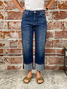 KUT from the Kloth Sienna Jeans in Unspeakable Wash-210 Denim-Little Bird Boutique