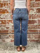 KUT from the Kloth Meg High Rise in Gripping Wash-210 Denim-Little Bird Boutique