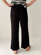 Z Supply Vista Pants in Black-220 Pants-Little Bird Boutique