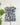 Anthem the Label Printed Button Down Flutter Top in Navy and White-122 - Jersey Tops S/S (Dec - May)-Little Bird Boutique