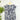 Anthem the Label Printed Button Down Flutter Top in Navy and White-122 - Jersey Tops S/S (Dec - May)-Little Bird Boutique