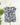 Anthem the Label Printed Button Down Flutter Top in Navy and White-122 - Jersey Tops S/S (Dec - May)-Little Bird Boutique