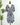 Anthem the Label Printed Flowy Raglan Dress in Navy and White-151 Dresses - Short-Little Bird Boutique