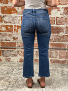 Liverpool Hannah Crop Flare Jeans-210 Denim-Little Bird Boutique