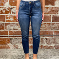 KUT from the Kloth Rachael Raw Hem in Explore-210 Denim-Little Bird Boutique