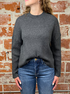 Thread and Supply Lana Sweater in Heather Black-131 - Sweaters F/W (June - Nov)-Little Bird Boutique