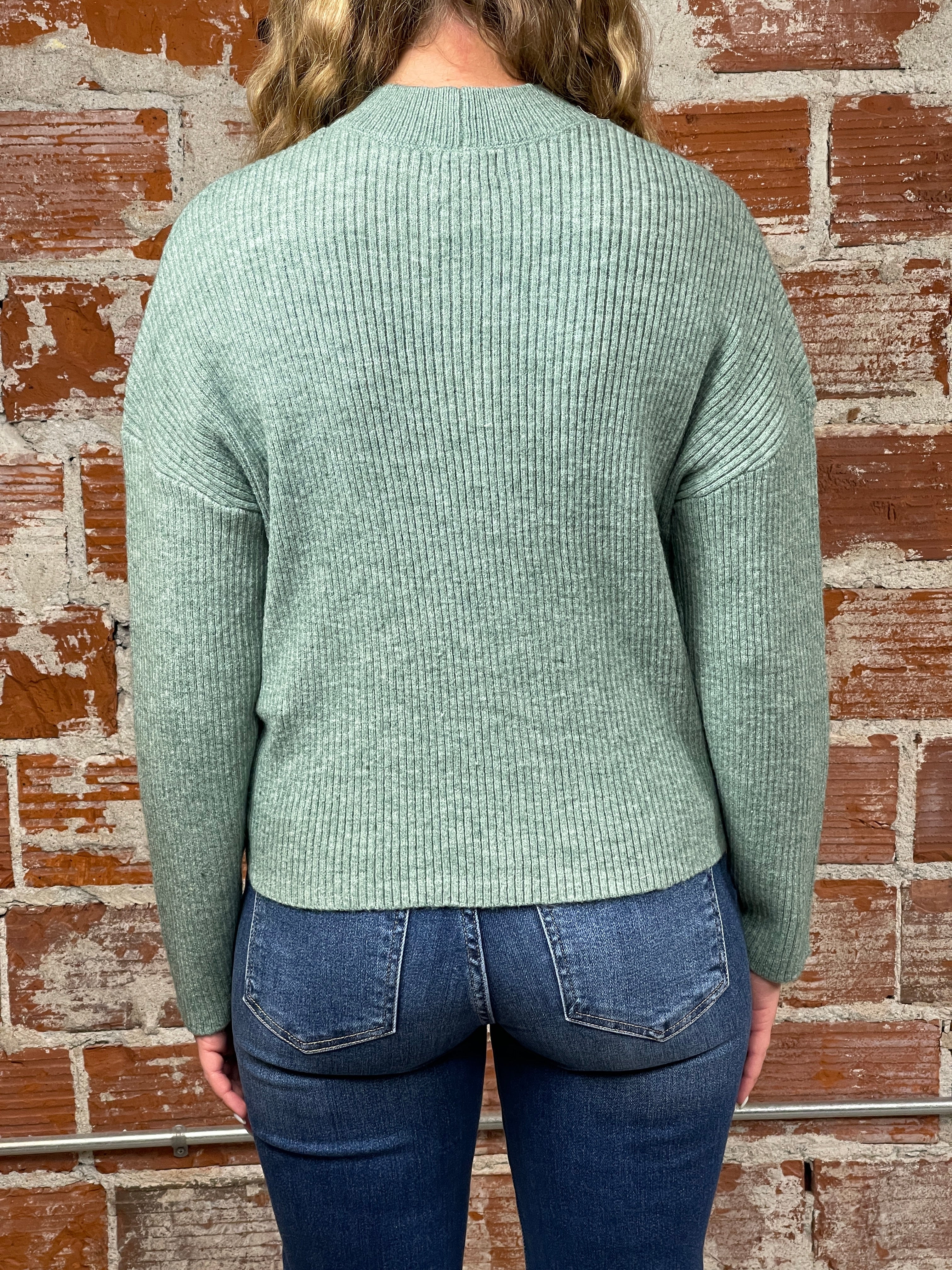 Thread and Supply Lana Sweater in Teal-131 - Sweaters F/W (June - Nov)-Little Bird Boutique