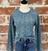 Another Love Colette Sweater in Teal-131 - Sweaters F/W (June - Nov)-Little Bird Boutique
