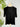 Liverpool 1/2 Sleeve V-Neck Double Layer Front Knit Top in Black-121 - Jersey Tops F/W (June - Nov)-Little Bird Boutique