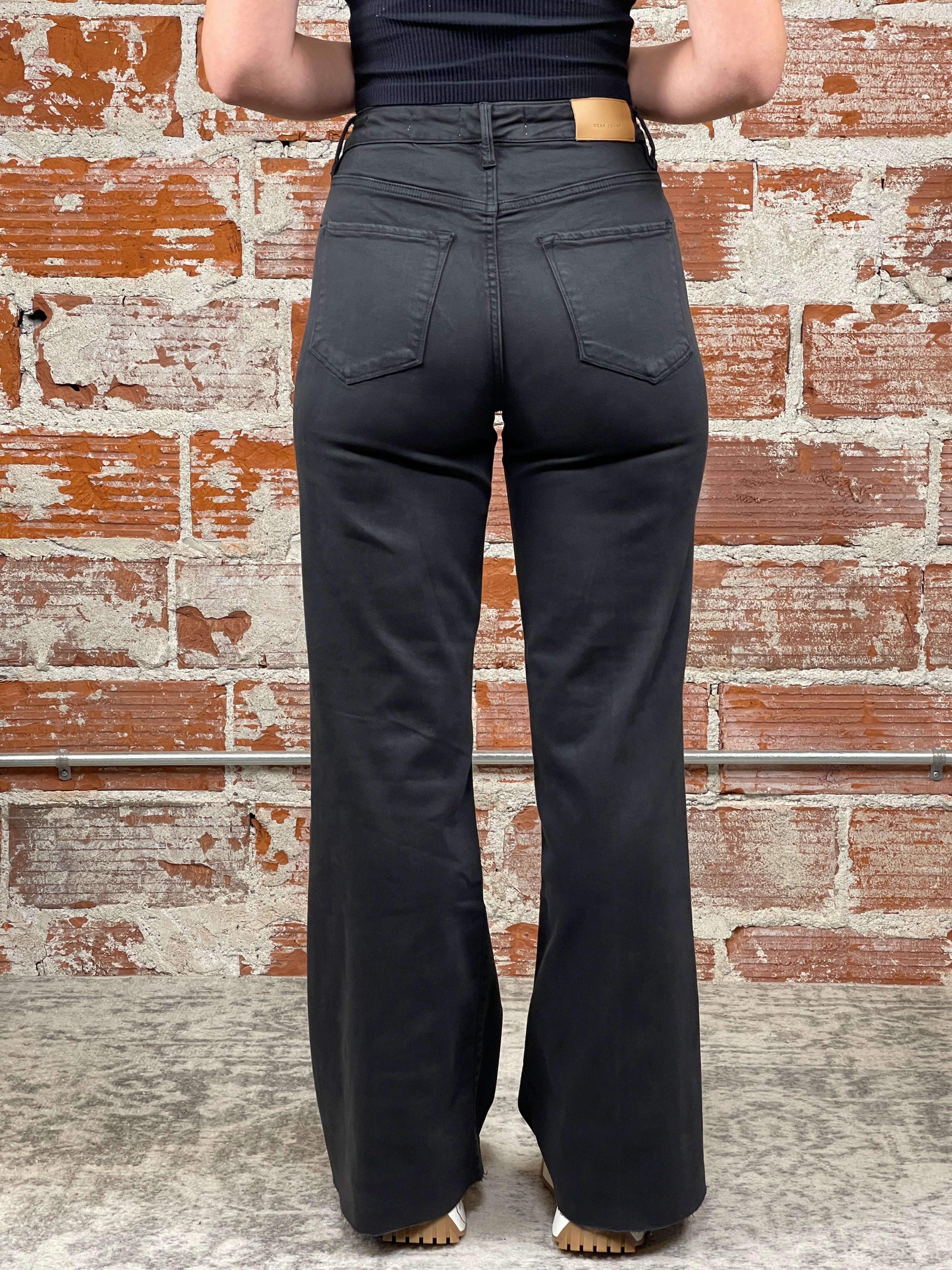 Dear John Fiona Jeans in Black-210 Denim-Little Bird Boutique