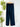 Liverpool High Rise Pleated Wide Leg Trouser in Oxford Navy-220 Pants-Little Bird Boutique