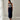Liverpool Sleeveless V-neck Lace Woven Hybrid Dress in Navy with White - Final Sale-152 Dresses - Long-Little Bird Boutique