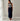 Liverpool Sleeveless V-neck Lace Woven Hybrid Dress in Navy with White - Final Sale-152 Dresses - Long-Little Bird Boutique