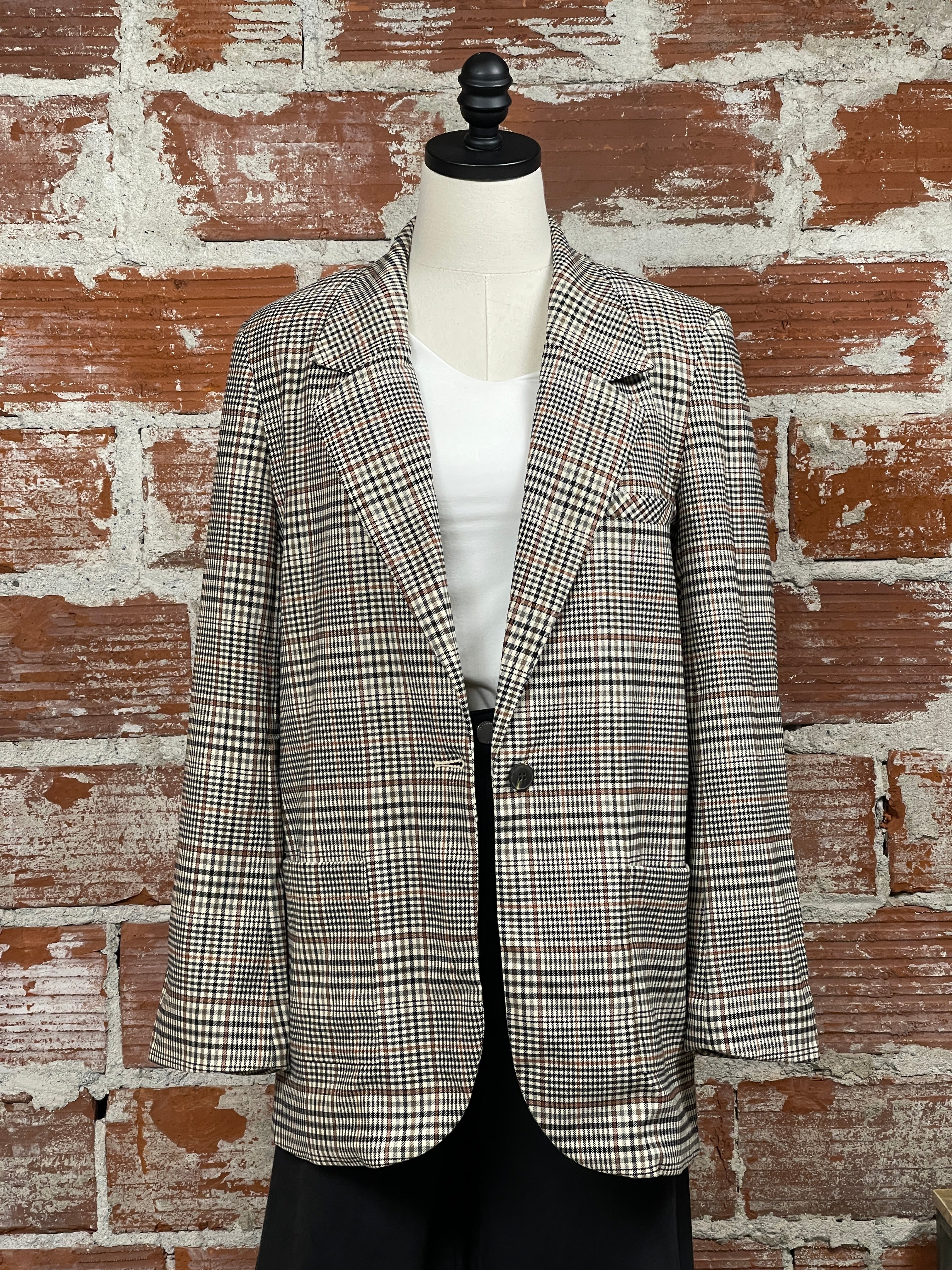 Dear John Clyde Blazer in Umber-143 Blazers-Little Bird Boutique