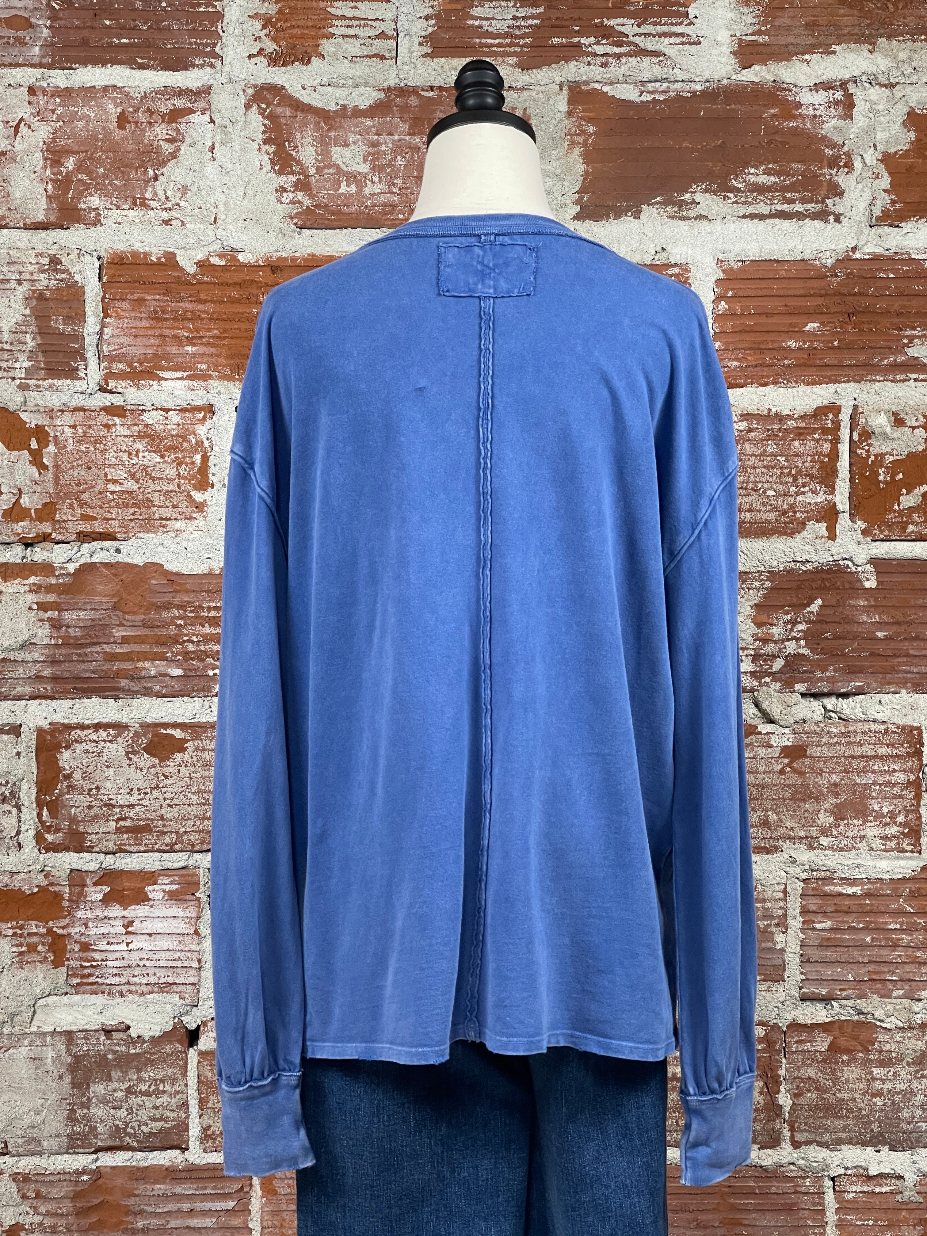 Free People Fade Into You Top in Limoges-122 - Jersey Tops S/S (Dec - May)-Little Bird Boutique