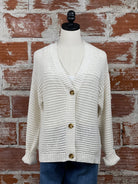 Sanctuary Lucy Cardigan in Chalk-131 - Sweaters F/W (June - Nov)-Little Bird Boutique