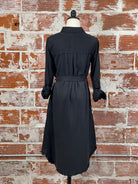 Thread and Supply Bobbie Dress in Black-152 Dresses - Long-Little Bird Boutique