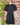 Zoe & Claire Black Eyelet Mini Dress