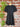 Zoe & Claire Black Eyelet Mini Dress