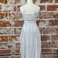 Jak and Rae Amber Dress in White and Navy-151 Dresses - Short-Little Bird Boutique