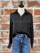 Dex Day To Night Top in Black-111 - Woven Top F/W (June- Nov)-Little Bird Boutique