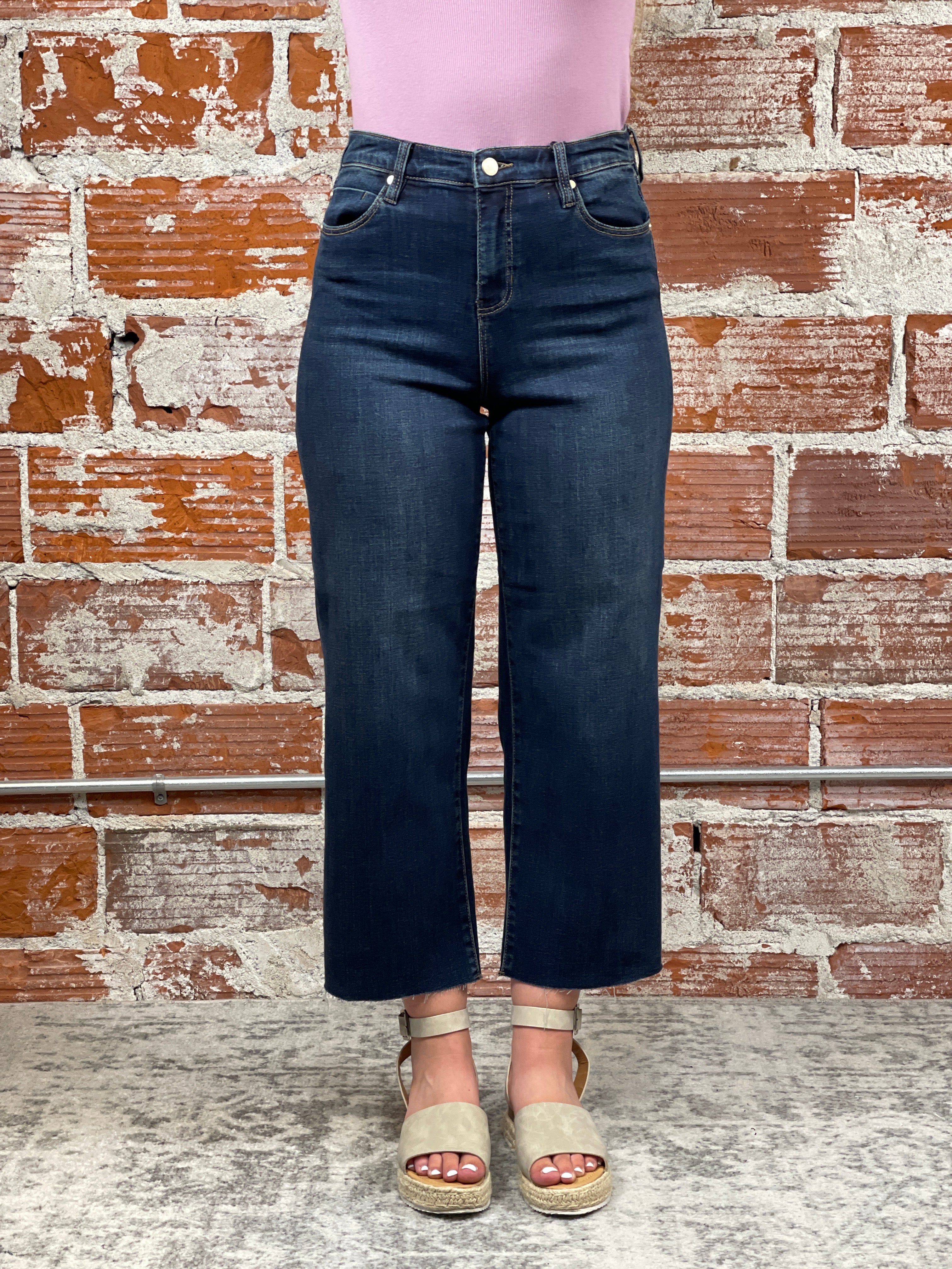 Liverpool High Rise Crop Jeans in Eastmoor-210 Denim-Little Bird Boutique