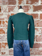 Robyn Sweater in Dark Green-131 - Sweaters F/W (June - Nov)-Little Bird Boutique