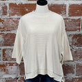 Lyla Top in Ecru-121 - Jersey Tops F/W (June - Nov)-Little Bird Boutique