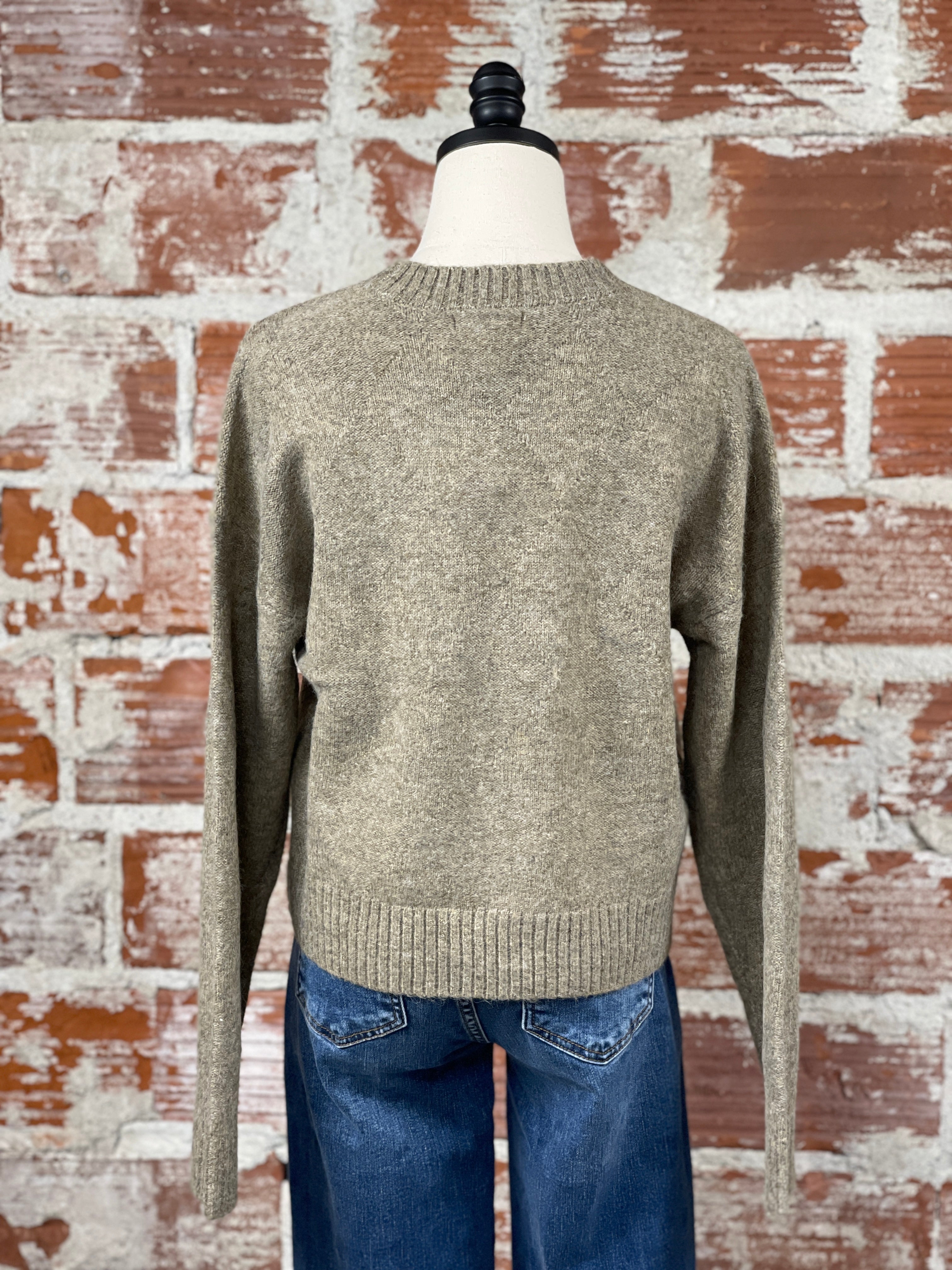 Thread and Supply Christabel Sweater in Desert Tan-131 - Sweaters F/W (June - Nov)-Little Bird Boutique