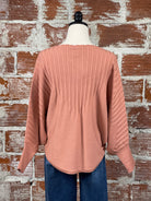 Kerisma Luz Top in Rose Dawn-131 - Sweaters F/W (June - Nov)-Little Bird Boutique