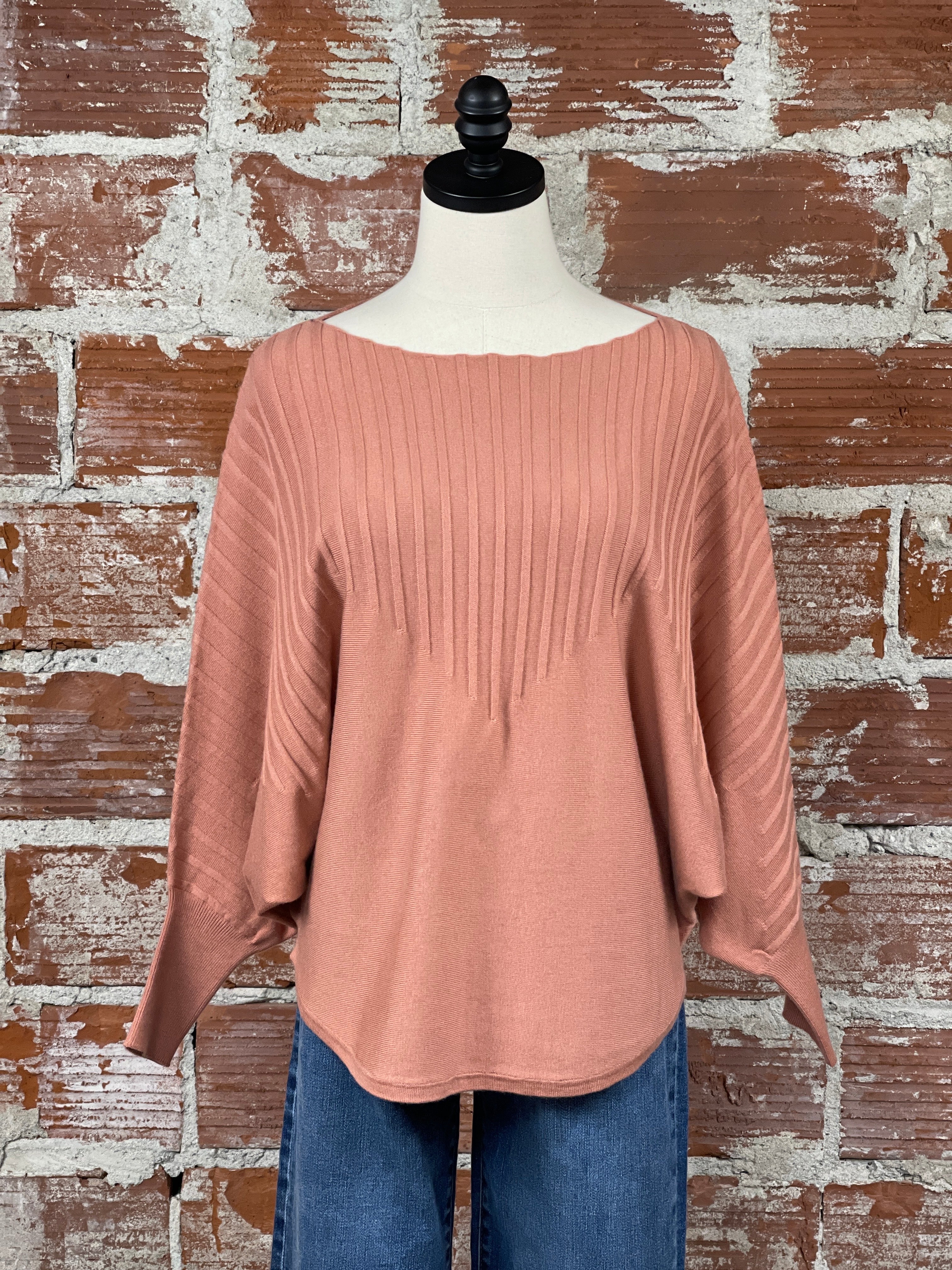 Kerisma Luz Top in Rose Dawn-131 - Sweaters F/W (June - Nov)-Little Bird Boutique