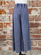 Easel Lilly Joggers in Midnight Blue-220 Pants-Little Bird Boutique