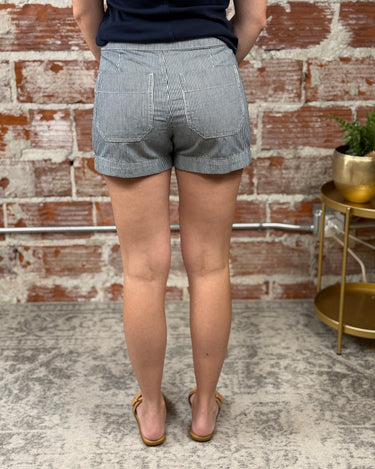 Sanctuary Voyage Shorts in Yacht Stripe-232 Shorts-Little Bird Boutique