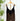 Liverpool Sleeveless Woven Top w/Lace in Dark Espresso and Black-111 - Woven Top F/W (June- Nov)-Little Bird Boutique