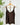 Liverpool Sleeveless Woven Top w/Lace in Dark Espresso and Black-111 - Woven Top F/W (June- Nov)-Little Bird Boutique
