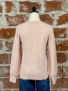 Mila Sweater in Blush-131 - Sweaters F/W (June - Nov)-Little Bird Boutique