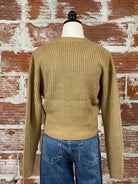 Geraldine Sweater in Camel-131 - Sweaters F/W (June - Nov)-Little Bird Boutique