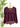 Apricot Painterly Sarasa Ruffle Blouse in Burgandy-111 - Woven Top F/W (June- Nov)-Little Bird Boutique