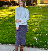Z Supply Yelena Aspen Floral Maxi Skirt in Java-231 Skirts-Little Bird Boutique