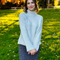 Z Supply Emerge Funnel Neck Sweater in Turtle Dove-131 - Sweaters F/W (June - Nov)-Little Bird Boutique