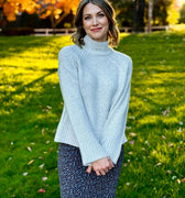 Z Supply Emerge Funnel Neck Sweater in Turtle Dove-131 - Sweaters F/W (June - Nov)-Little Bird Boutique