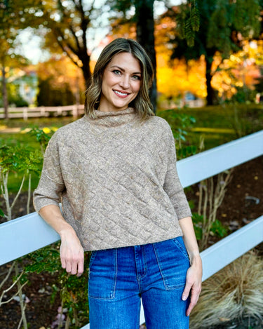 Kerisma Rowena Sweater in Woodsmoke-131 - Sweaters F/W (June - Nov)-Little Bird Boutique