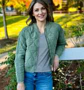 Dear John Maverick Jacket in Vetiver-141 Outerwear Coats & Jackets-Little Bird Boutique
