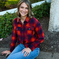 Thread and Supply Elsie Shirt in Black Tomato Plaid-111 - Woven Top F/W (June- Nov)-Little Bird Boutique
