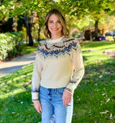 Weekend Los Angeles Vega Sweater in Cream-131 - Sweaters F/W (June - Nov)-Little Bird Boutique