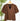 THML Suede V-neck Top in Brown