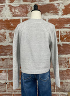 Yuri Cardigan Sweater in Light Grey-131 - Sweaters F/W (June - Nov)-Little Bird Boutique