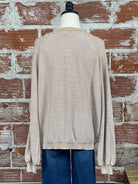 Day In and Out Sweater in Khaki-131 - Sweaters F/W (June - Nov)-Little Bird Boutique