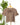Sweet Talk Cardigan in Taupe/Wine-131 - Sweaters F/W (June - Nov)-Little Bird Boutique
