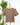 Sweet Talk Cardigan in Taupe/Wine-131 - Sweaters F/W (June - Nov)-Little Bird Boutique